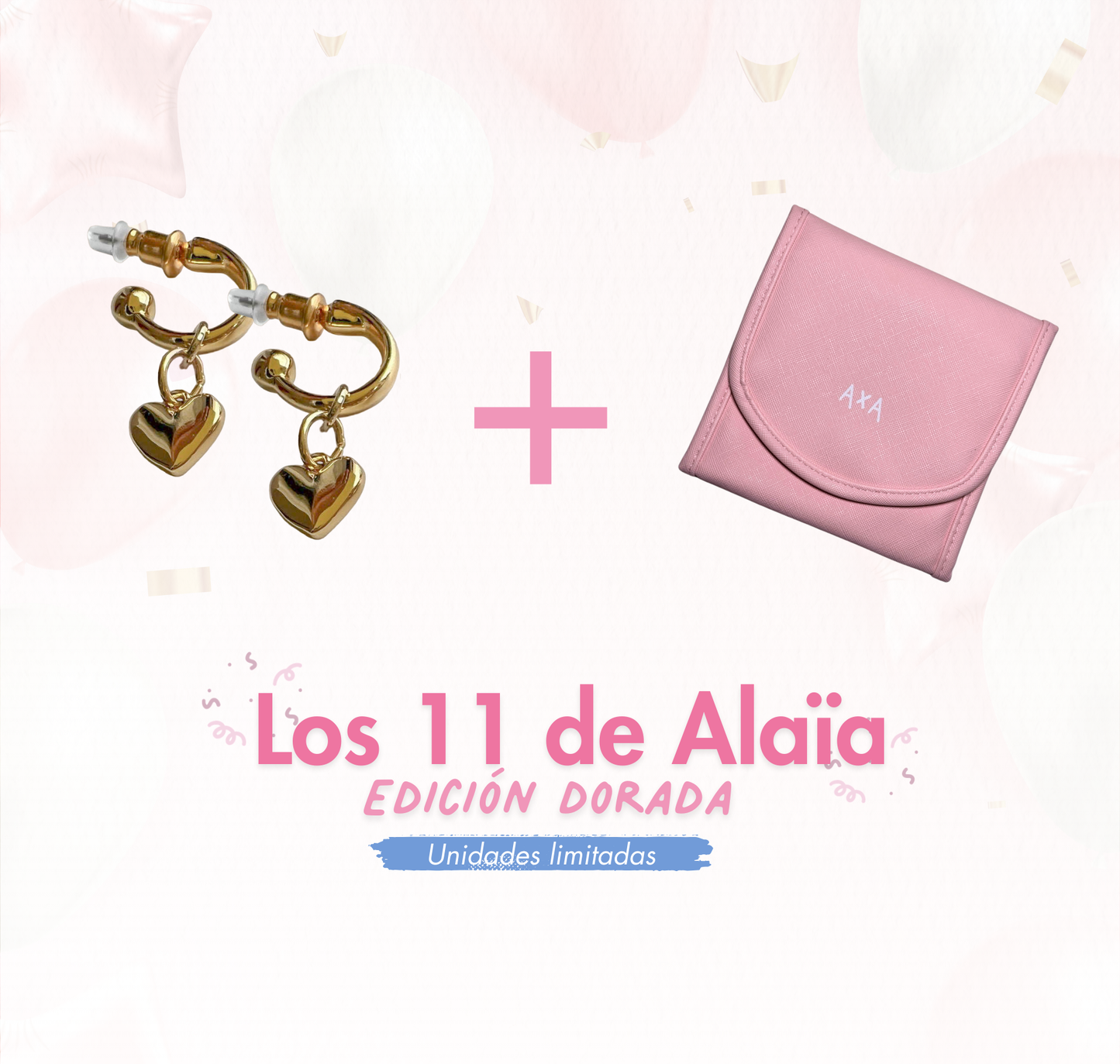 Kit Joyero + Aretes Alaïa dorados