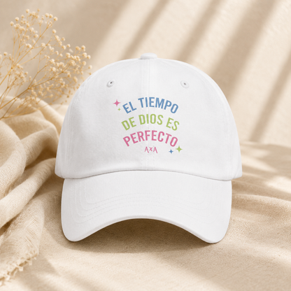 El tiempo de Dios es perfecto Gorra