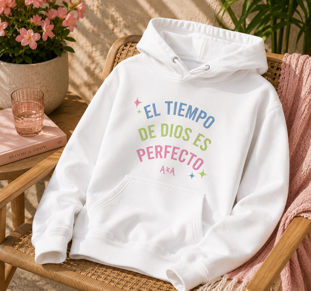 El tiempo de Dios es perfecto Hoodie