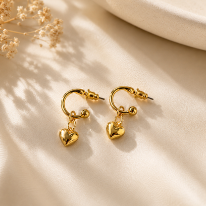Aretes Alaïa - Dorados