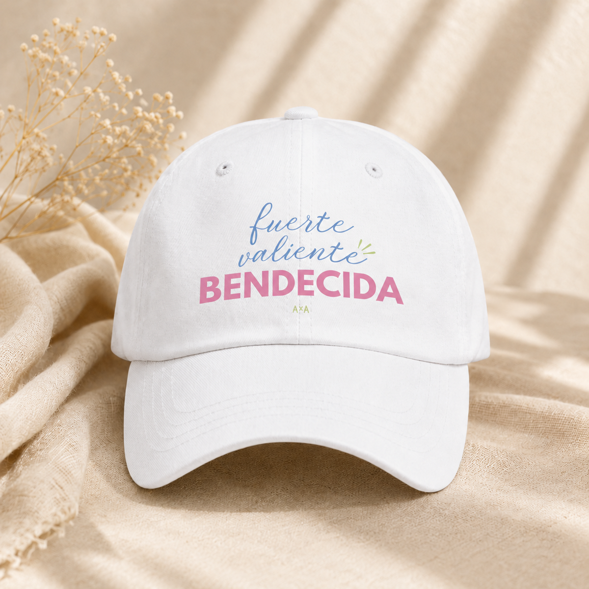Fuerte, valiente y bendecida Gorra